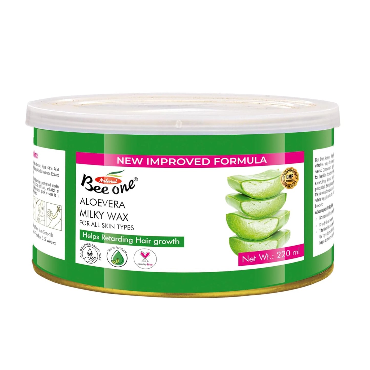 ALOEVERA MILKY WAX 220G
