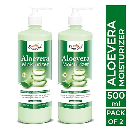 ALOEVERA MOISTURIZER 500ML (PACK OF 2)