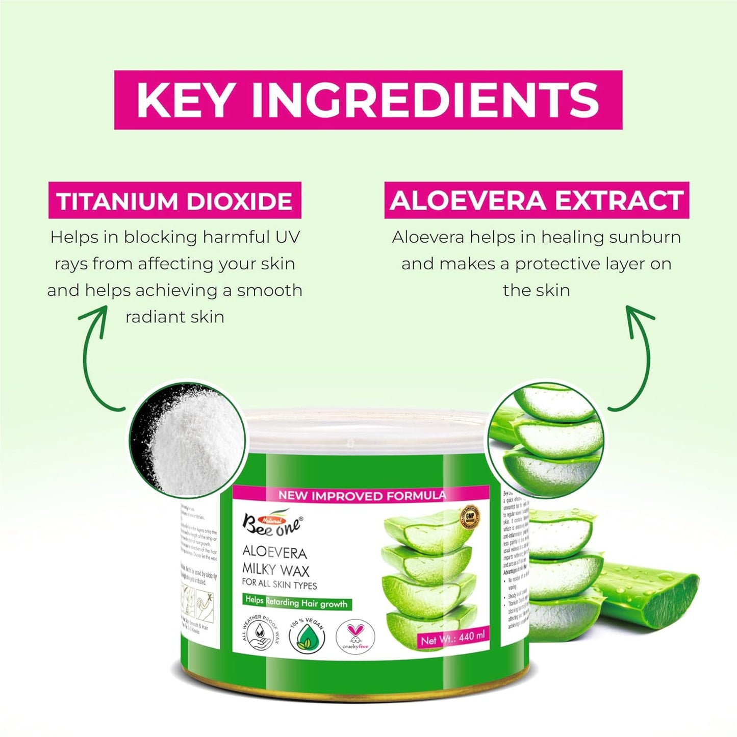 ALOEVERA MILKY WAX 440G