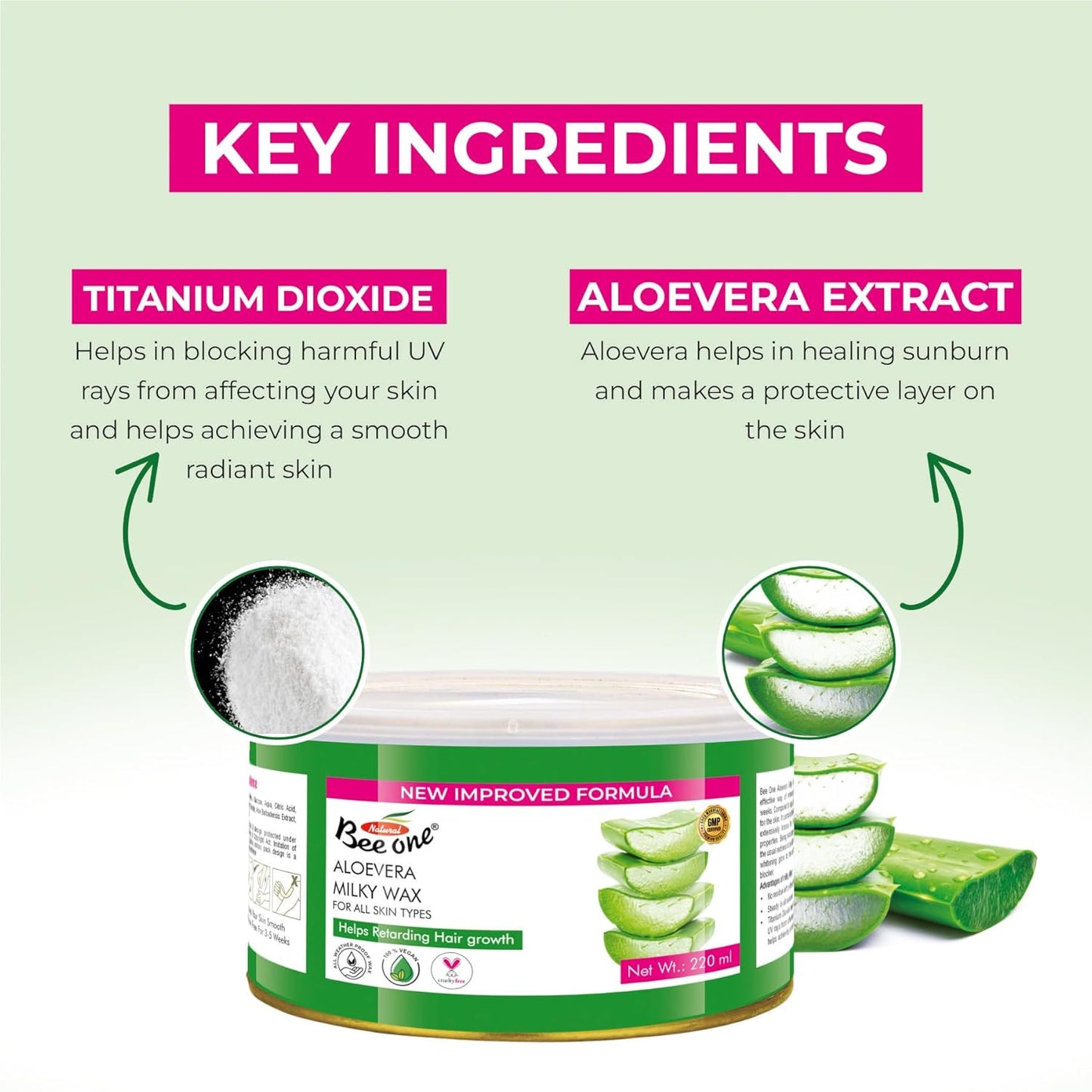 ALOEVERA MILKY WAX 220G