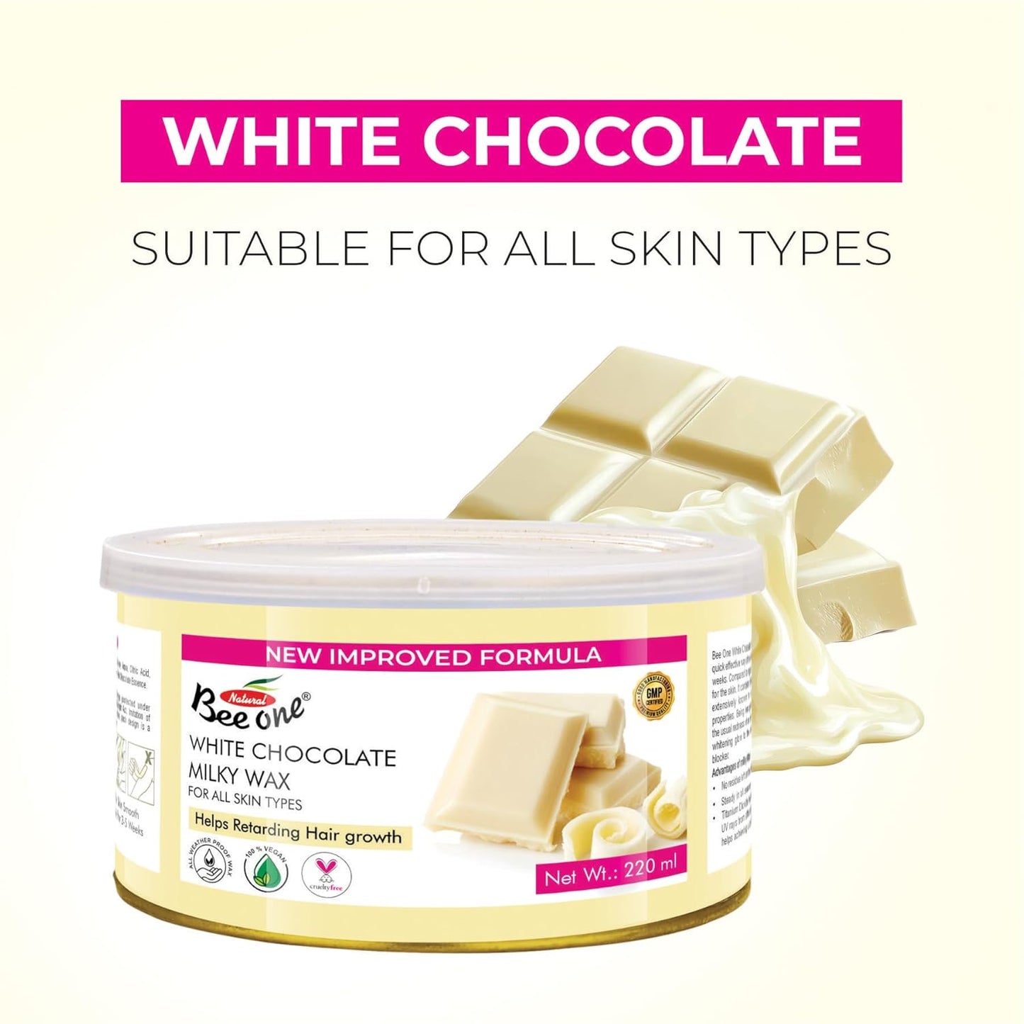 WHITE CHOCOLATE MILKY WAX 220G
