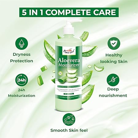 ALOEVERA MOISTURIZER 500ML (PACK OF 2)