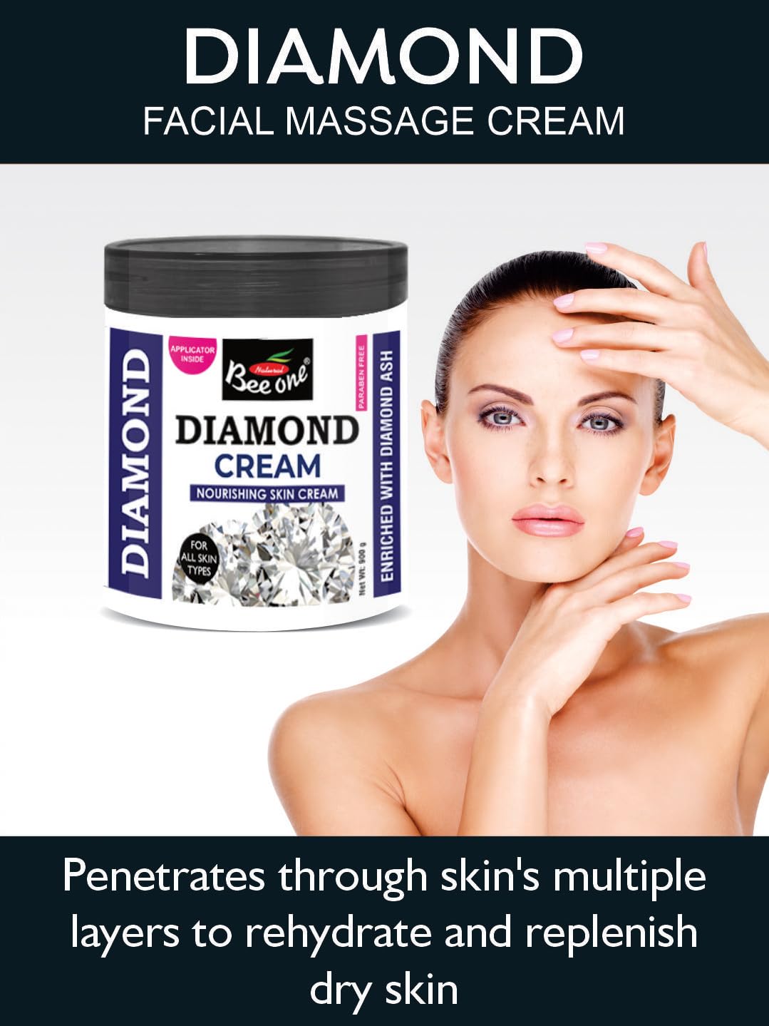 DIAMOND PREMIUM MASSAGE CREAM 900 ml