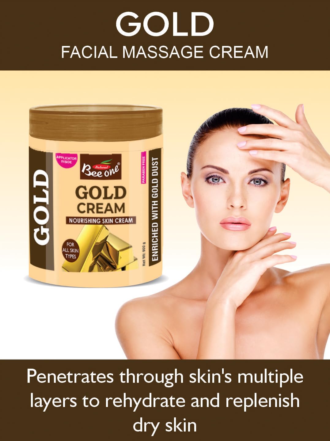 Gold Massage Cream 900 ml