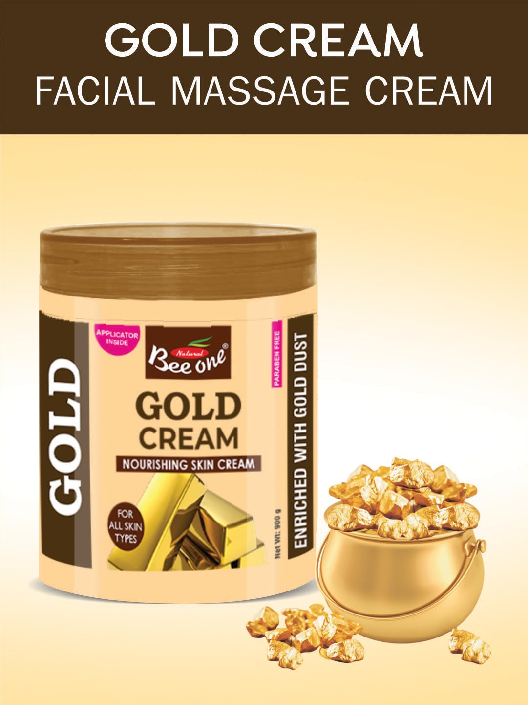 Gold Massage Cream 900 ml
