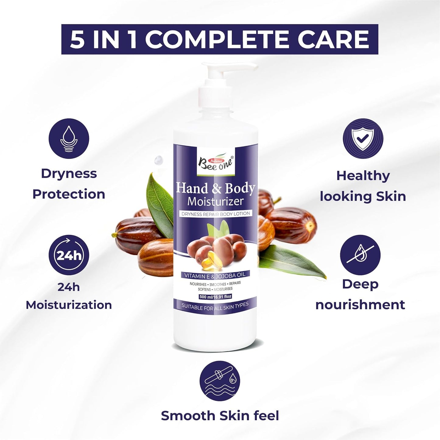 HAND & BODY MOISTURIZER 500 ml