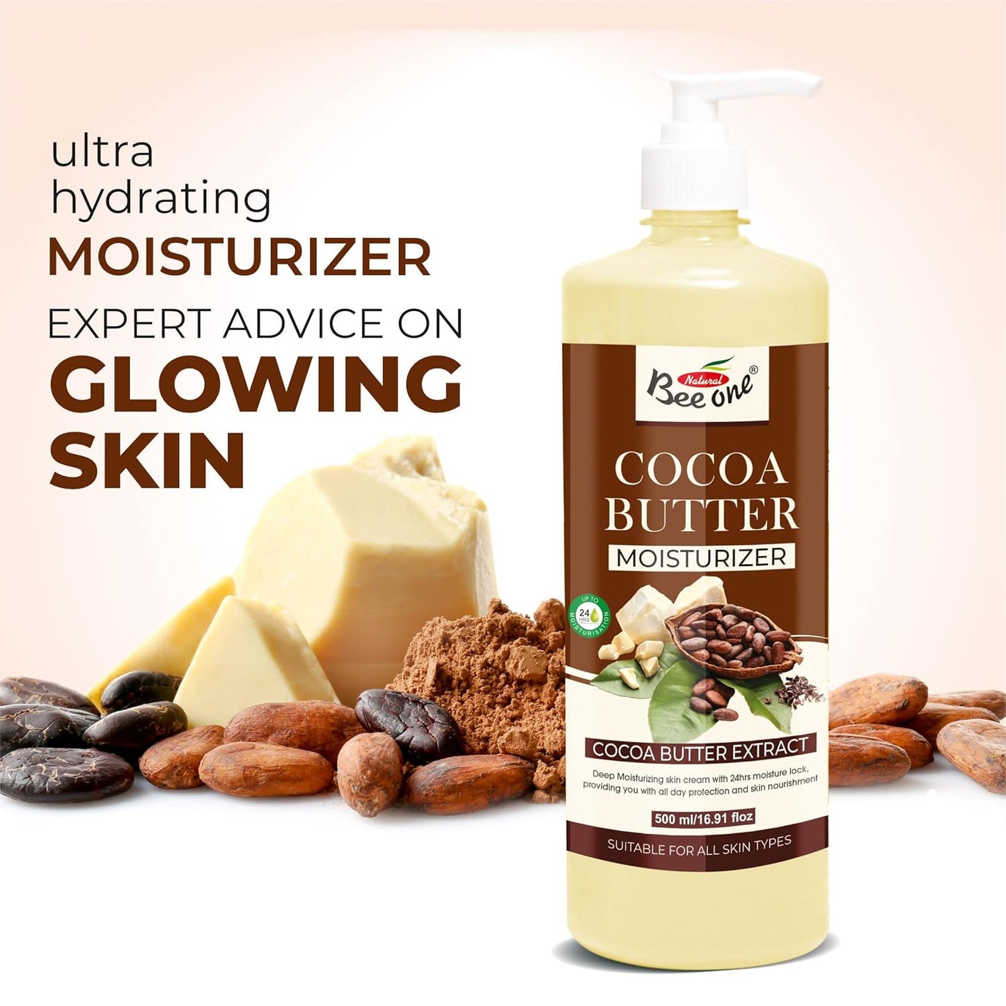 COCOA BUTTER MOISTURIZER 500 ml