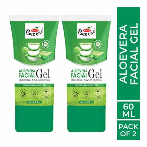 ALOEVERA FACIAL GEL 60ML (PACK OF 2)
