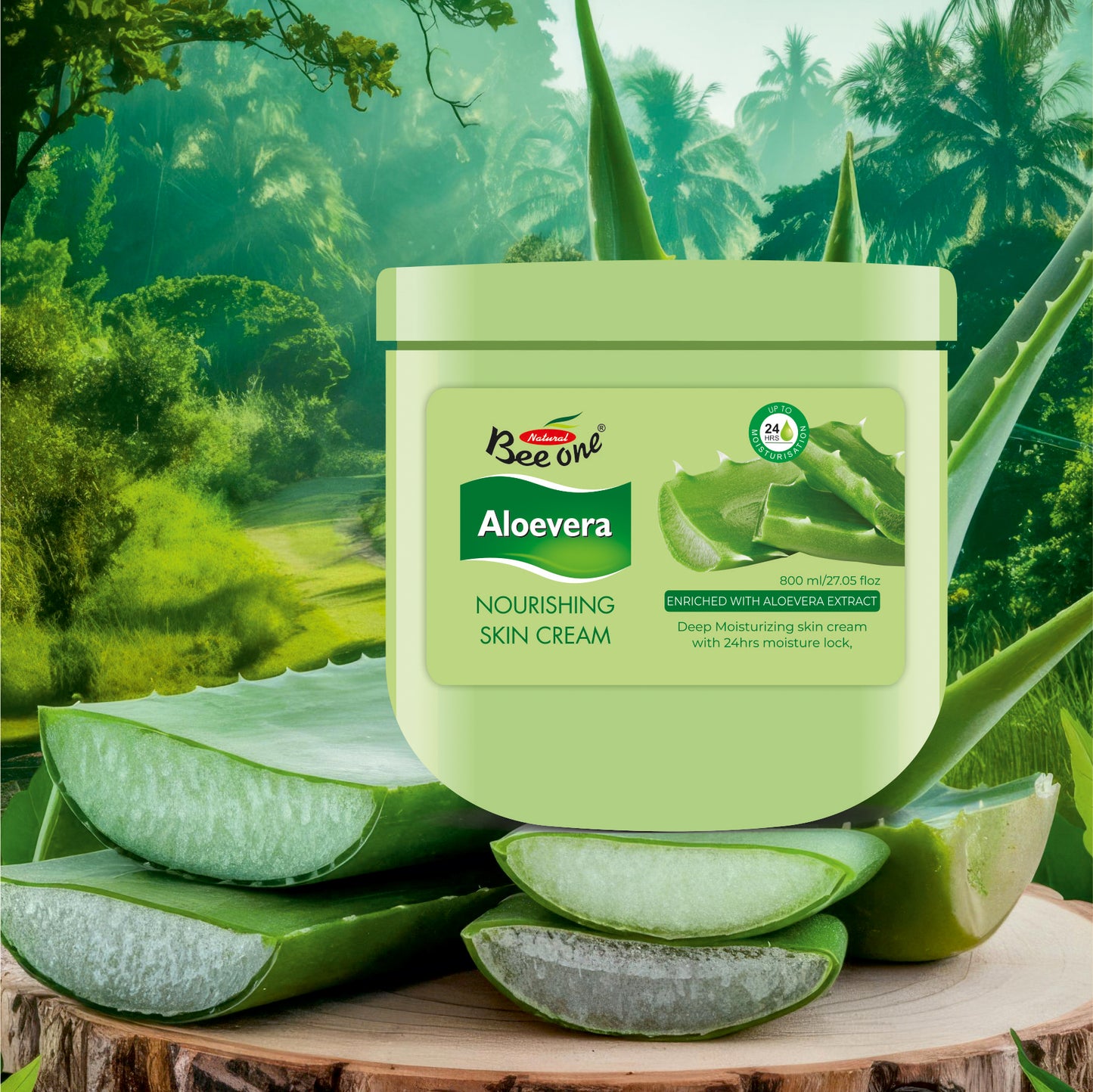 ALOEVERA MASSAGE CREAM 800 ml