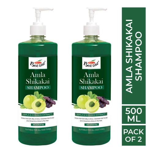 AMLA SHIKAKAI SHAMPOO 500ML (PACK OF 2)