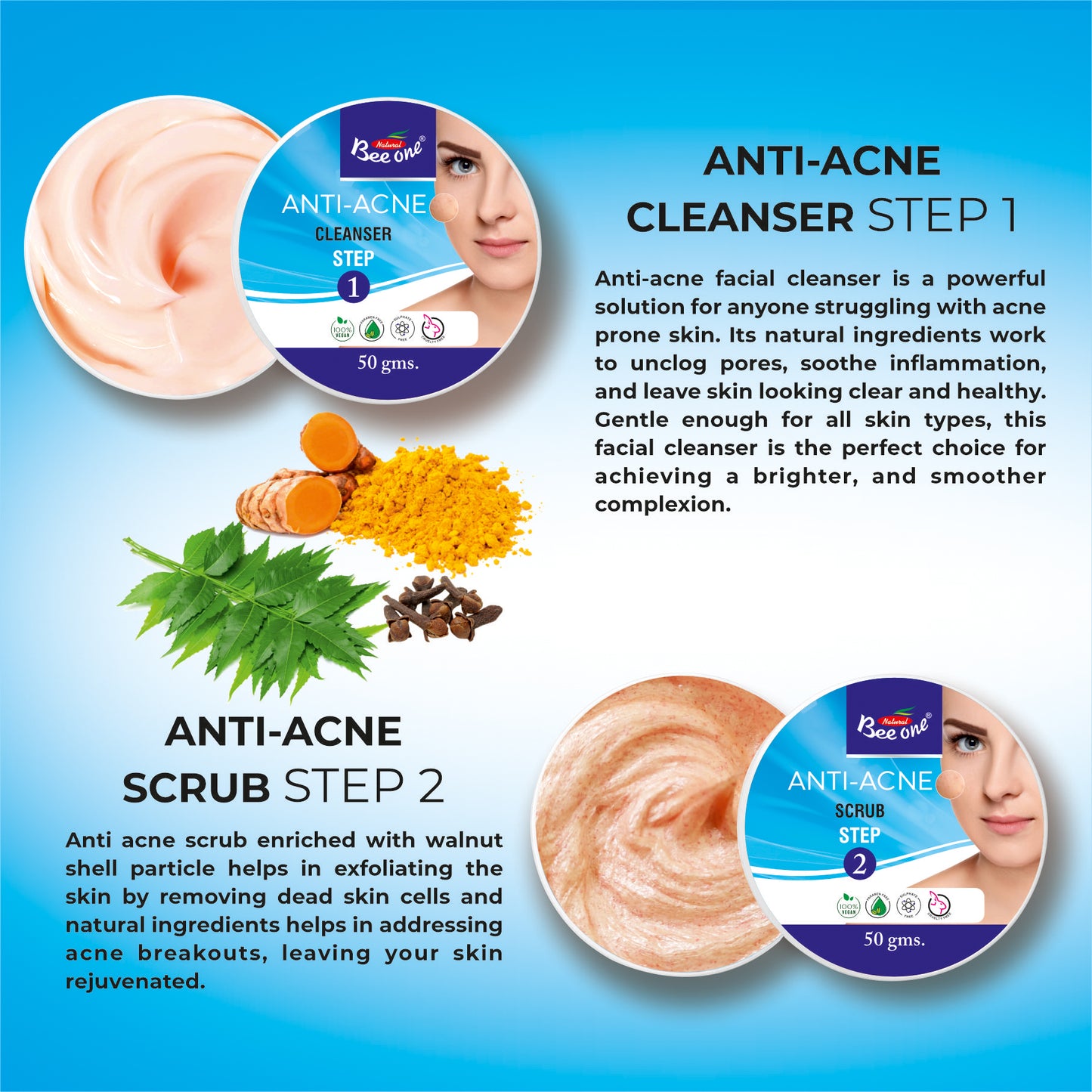 ANTI-ACNE FACIAL KIT 312g (Copy)