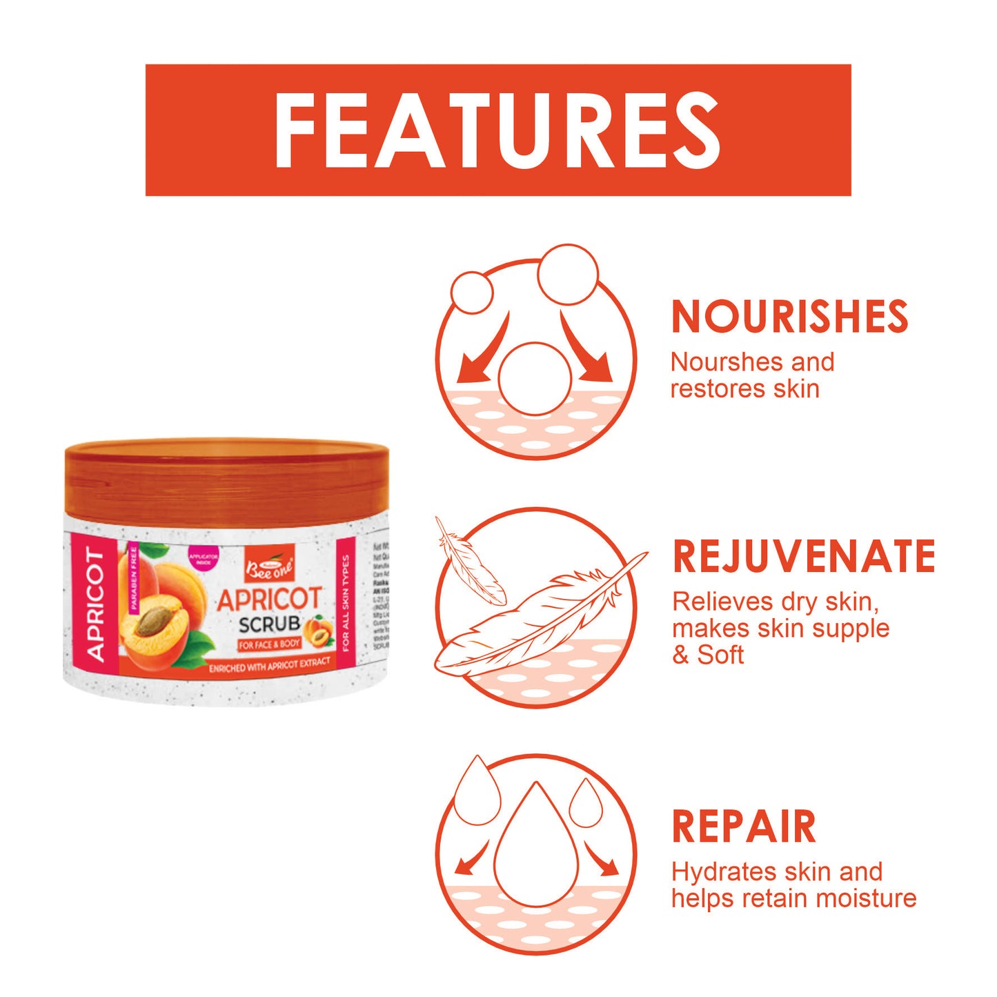 APRICOT SCRUB 250ML