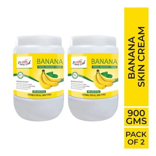 BANANA FACIAL MASSAGE CREAM 900ML(PACK OF 2)