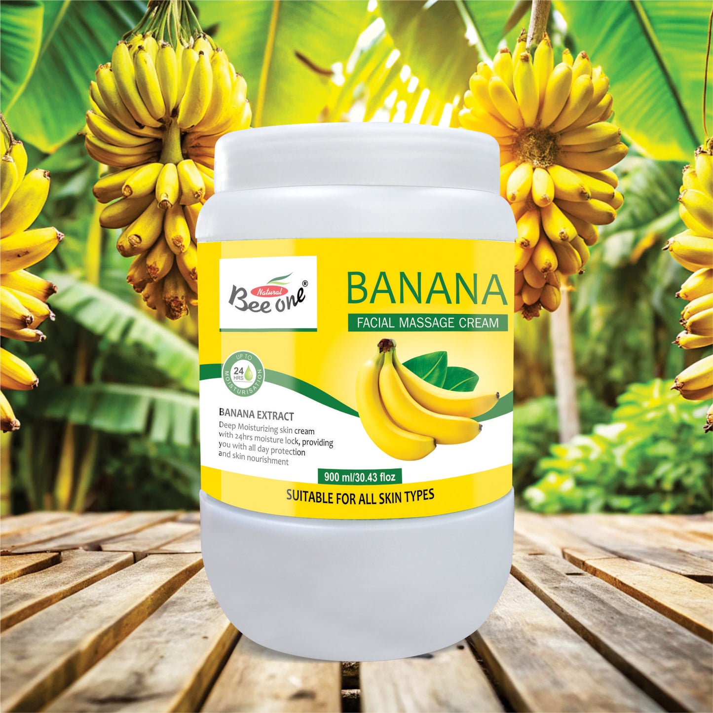 BANANA MASSAGE CREAM 900ML