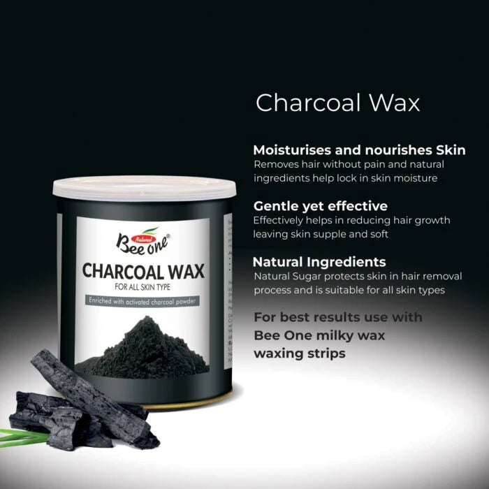 CHARCOAL MILKY WAX (Pack of 2)