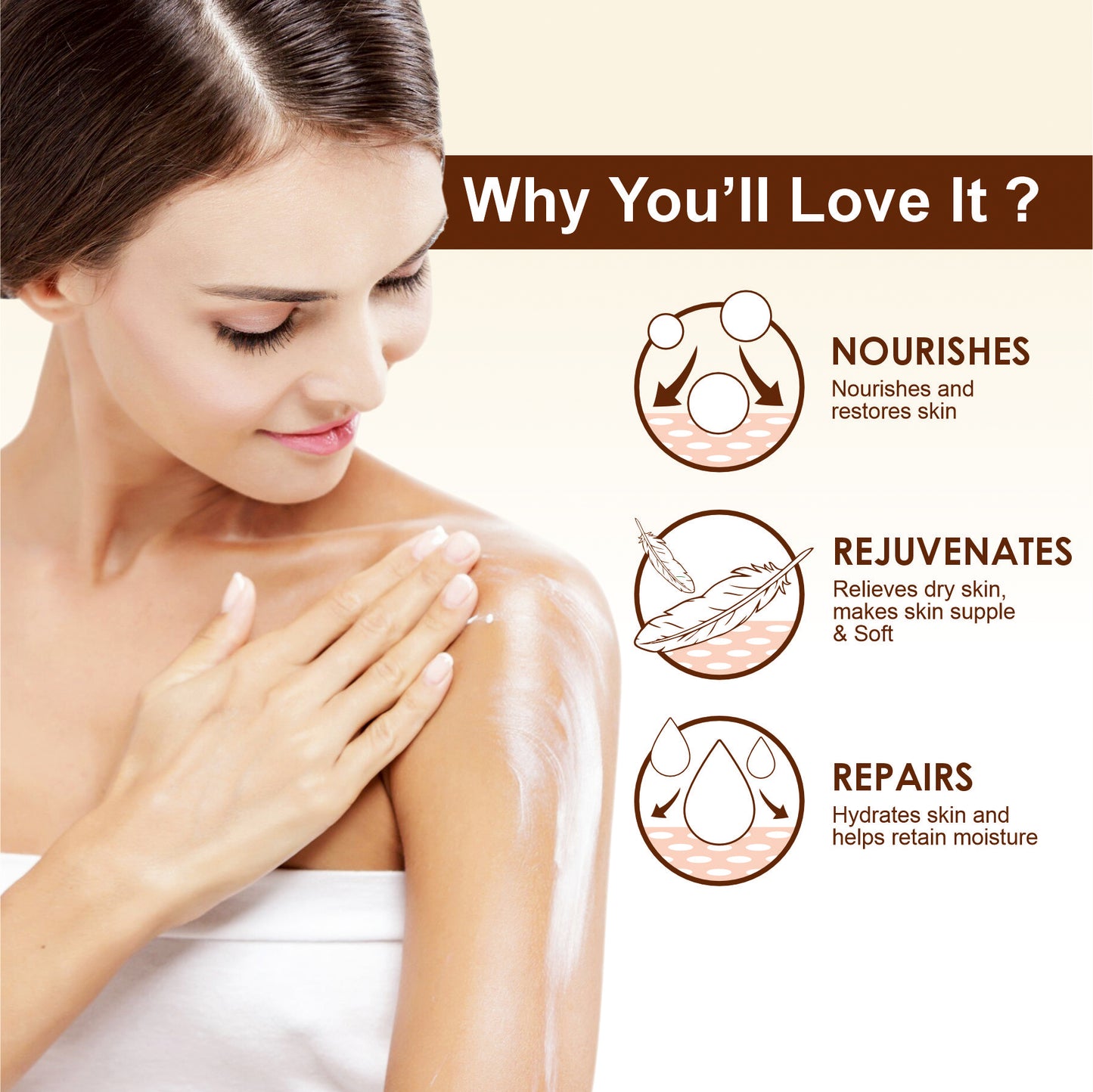 COCOA BUTTER MASSAGE CREAM 800 ML