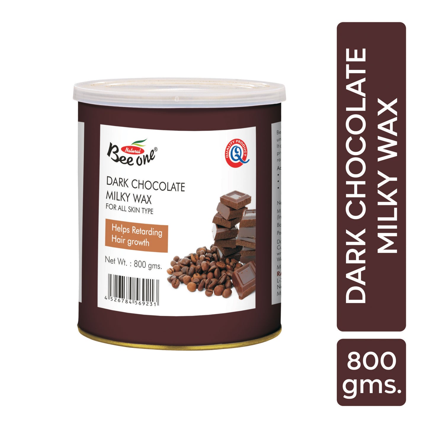 DARK CHOCOLATE MILKY WAX 800g