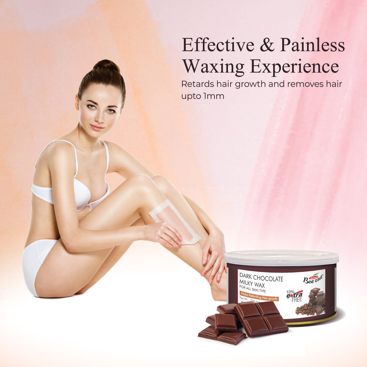 DARK CHOCOLATE MILKY WAX 220g