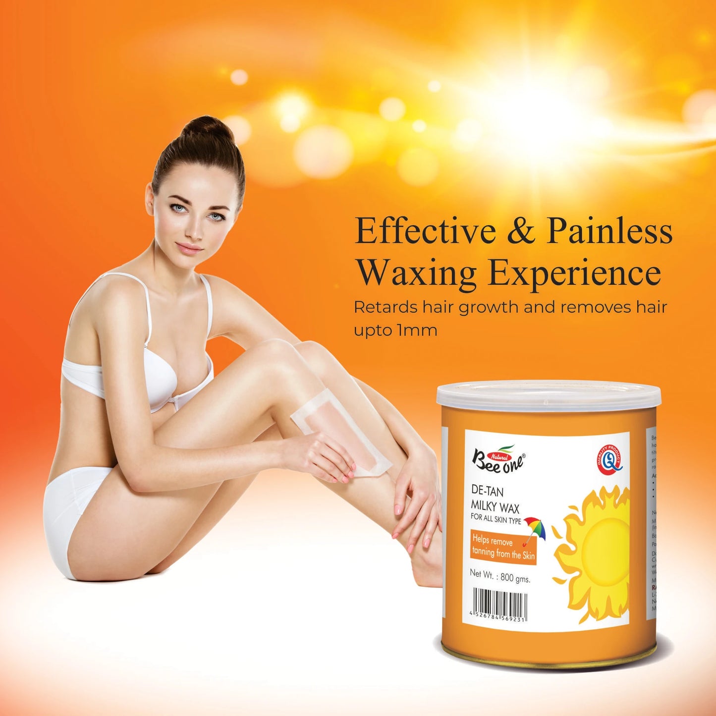DE-TAN MILKY WAX (Pack of 2)