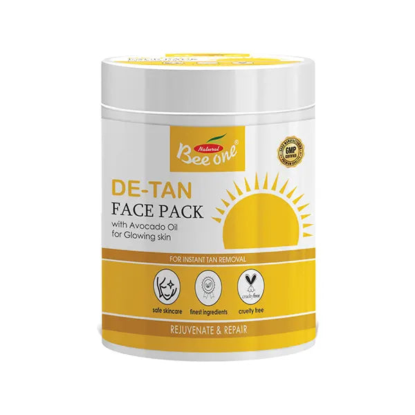 DE-TAN FACE PACK 500ML