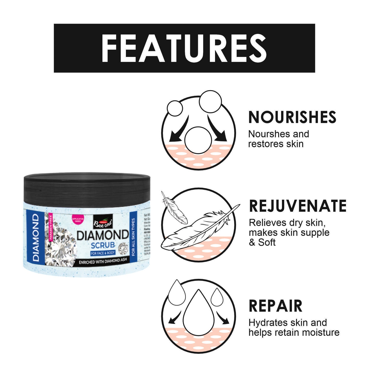 DIAMOND SCRUB 250ML