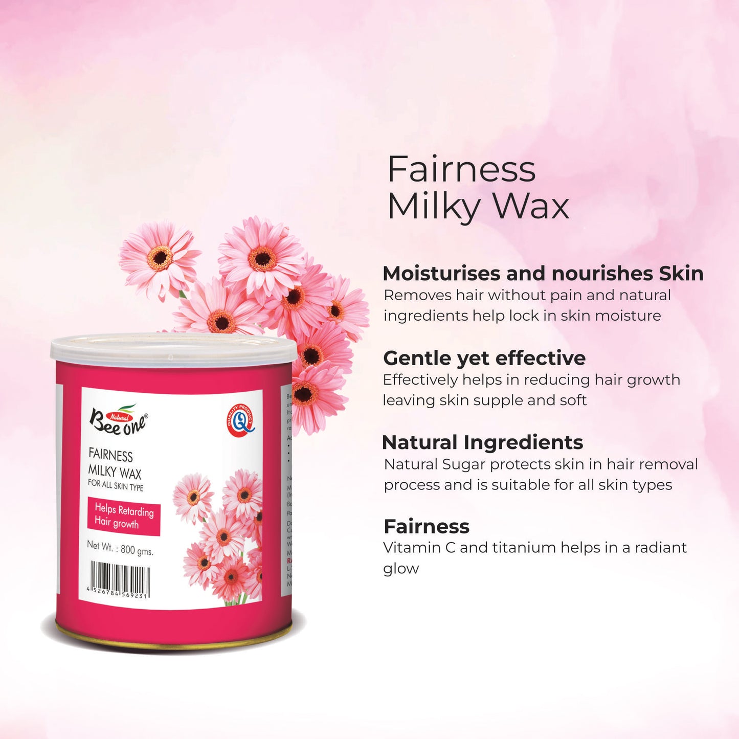 FAIRNESS MILKY WAX 800g