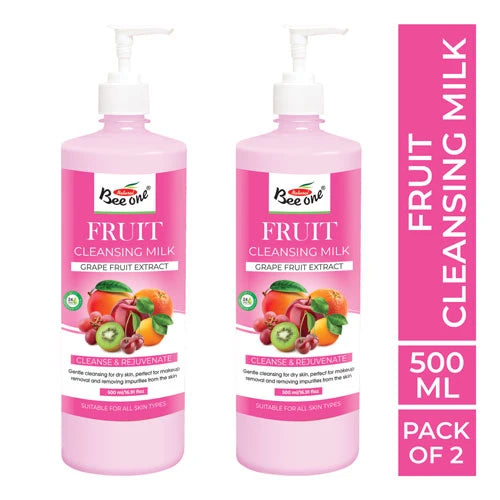 FRUIT CLEANSING MILK 500ML(PACK OF 2)