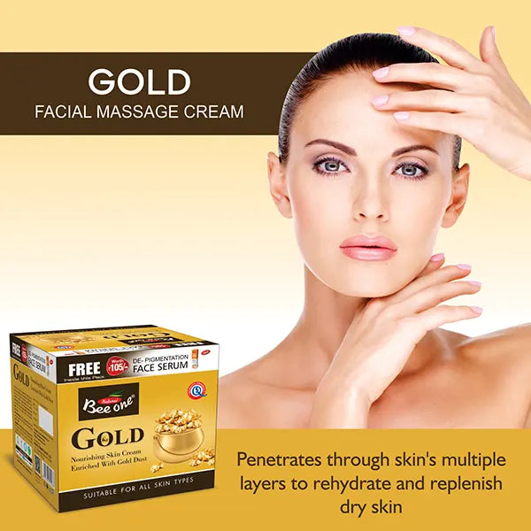 Gold Premium Massage Cream 500 ml