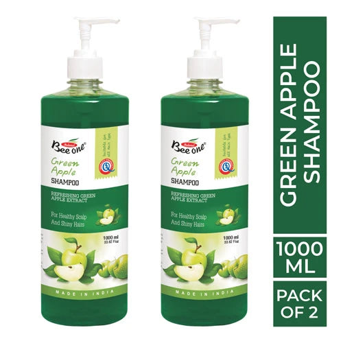 GREEN APPLE SHAMPOO 1000ML (PACK OF 2)