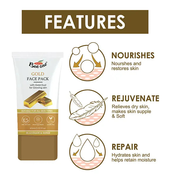 GOLD FACE PACK 60ML