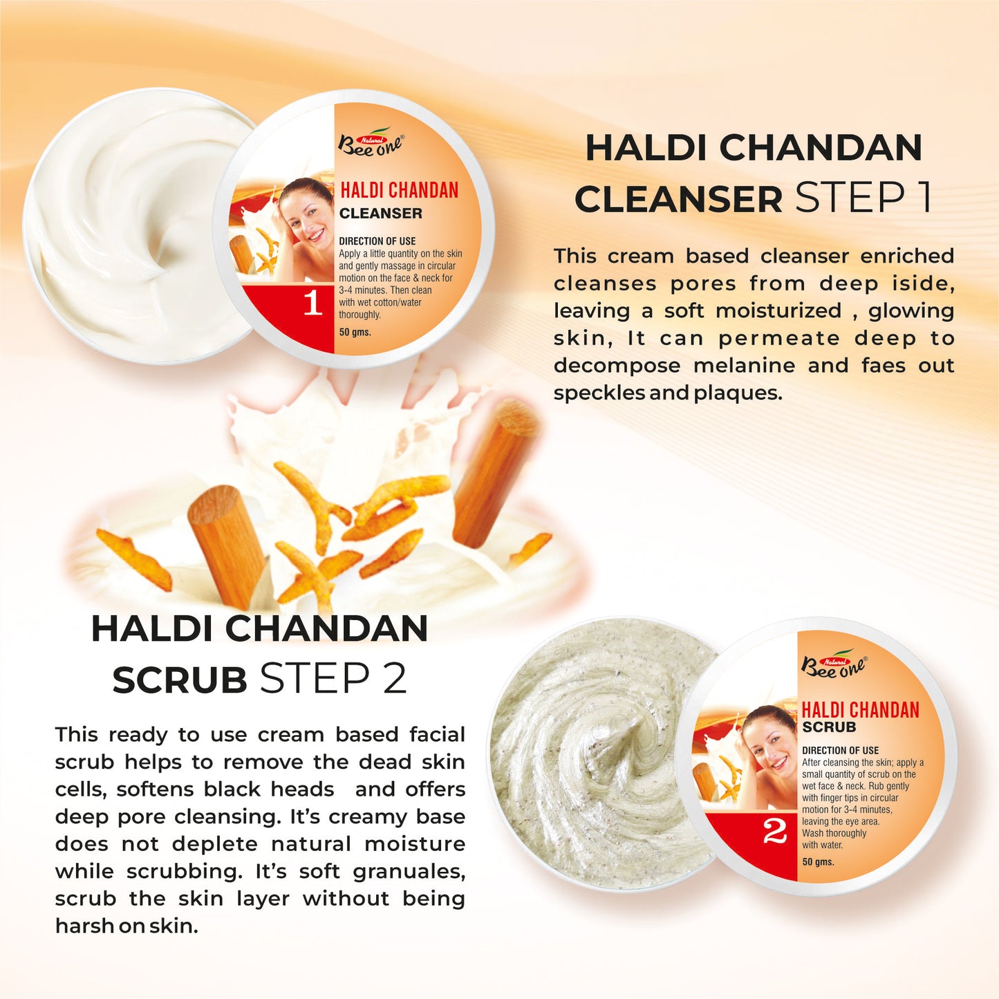 HALDI & CHANDAN FACIAL KIT 312g