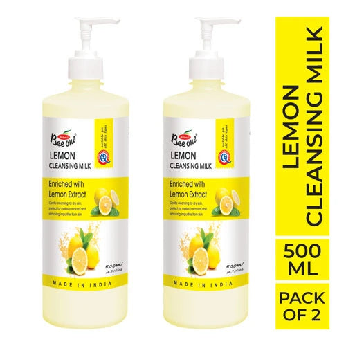 LEMON CLEANSING MILK 500ML(PACK OF 2)