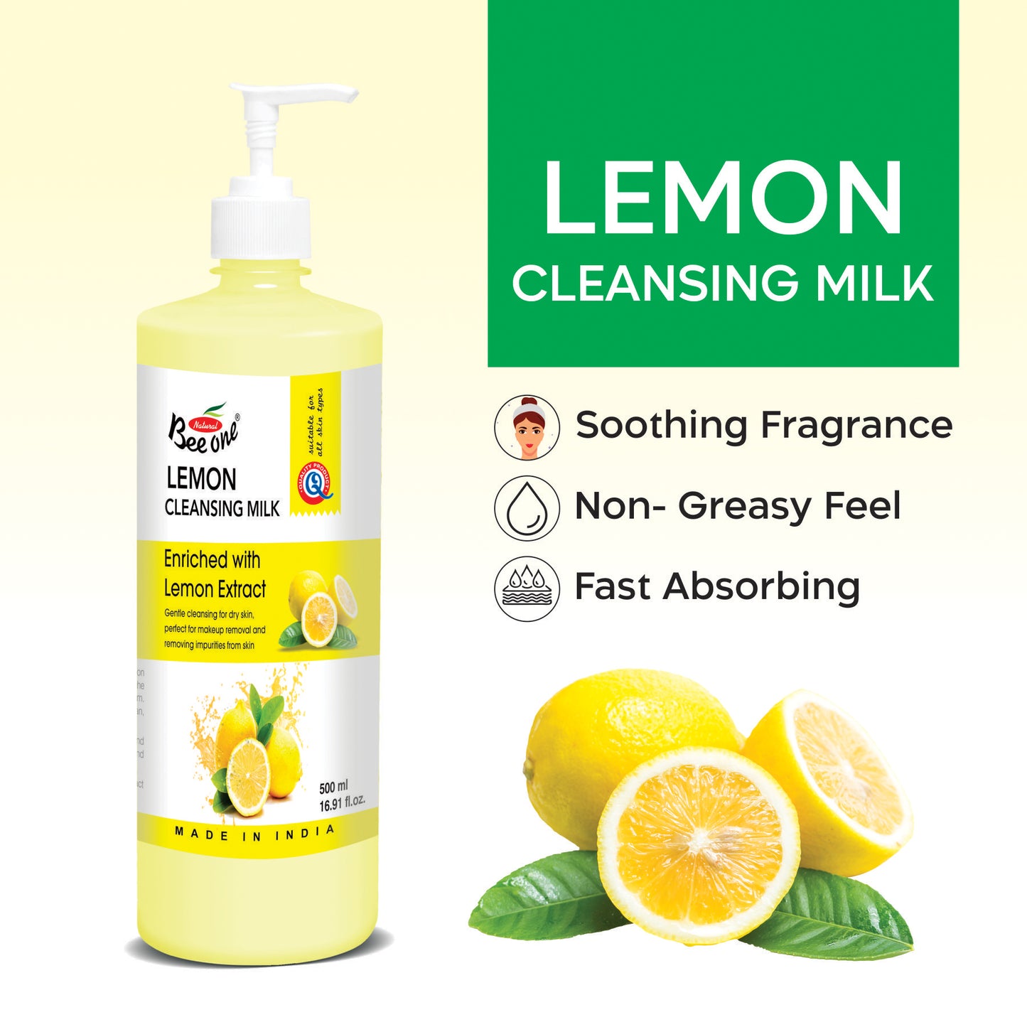 LEMON CLEANSING MILK 500ml