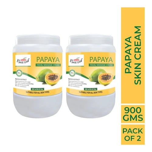 PAPAYA MASSAGE CREAM 900ML(PACK OF 2)