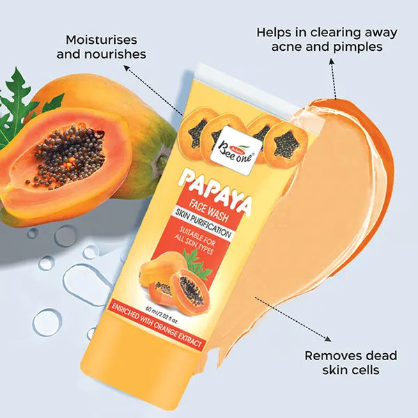 PAPAYA FACE WASH 60 ML