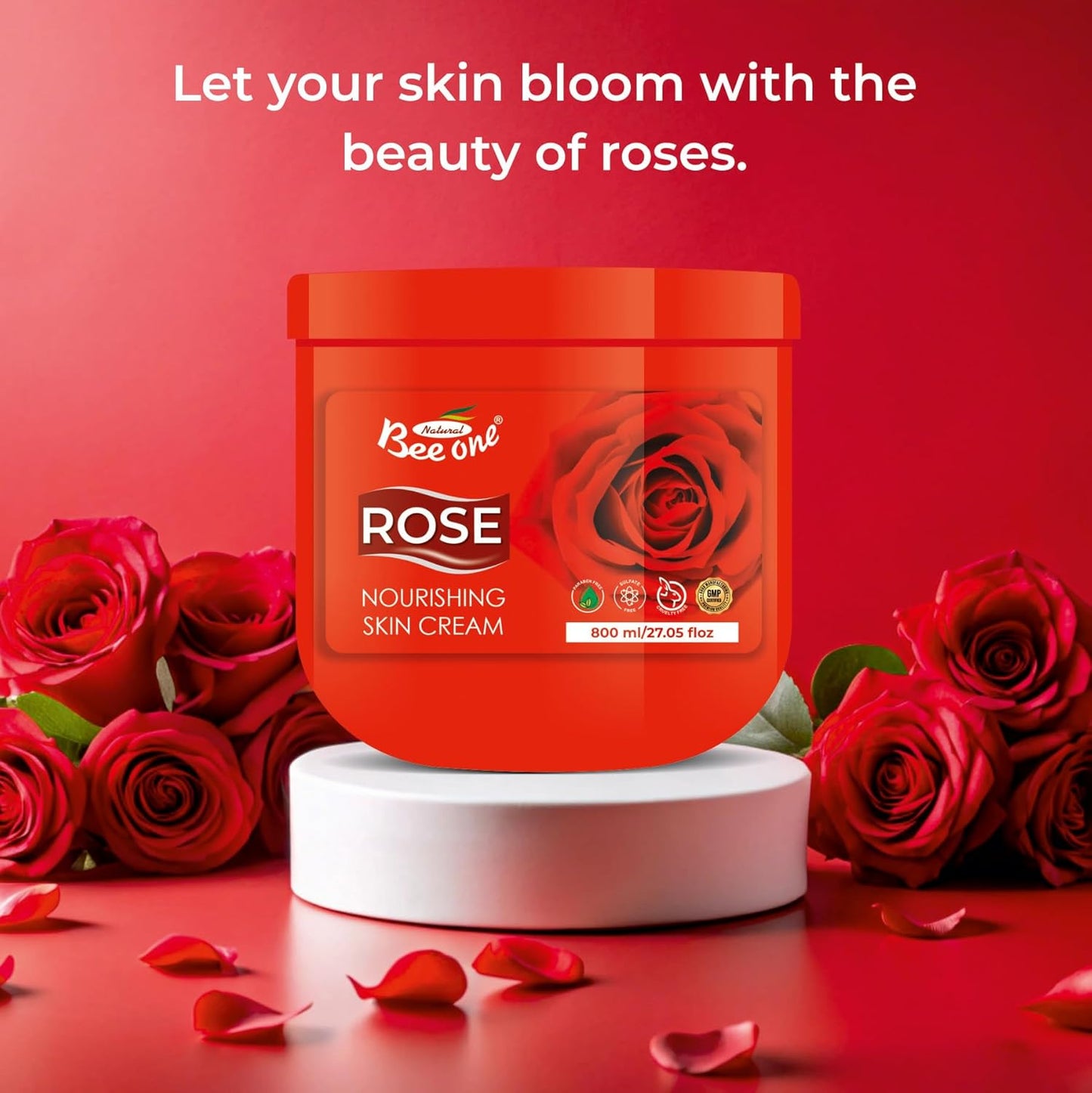 ROSE MASSAGE CREAM 800ML