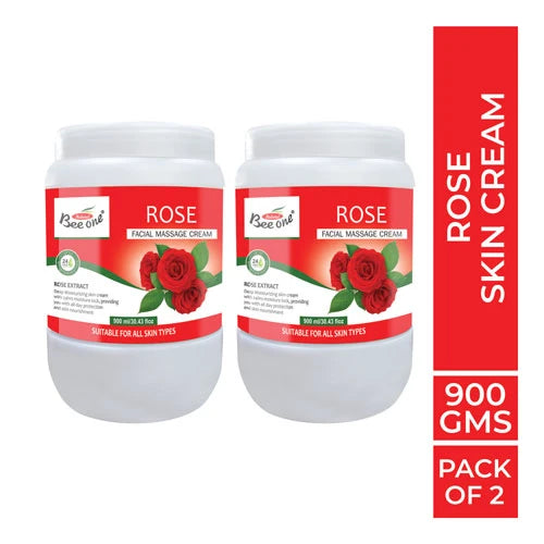 ROSE MASSAGE CREAM 900 ML(PACK OF 2)