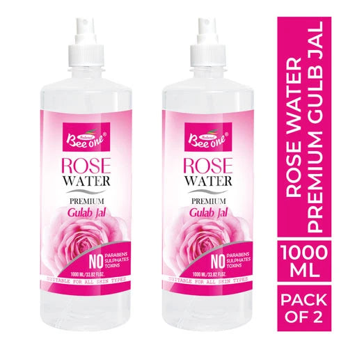 ROSE WATER 1000ML (PACK OF 2)