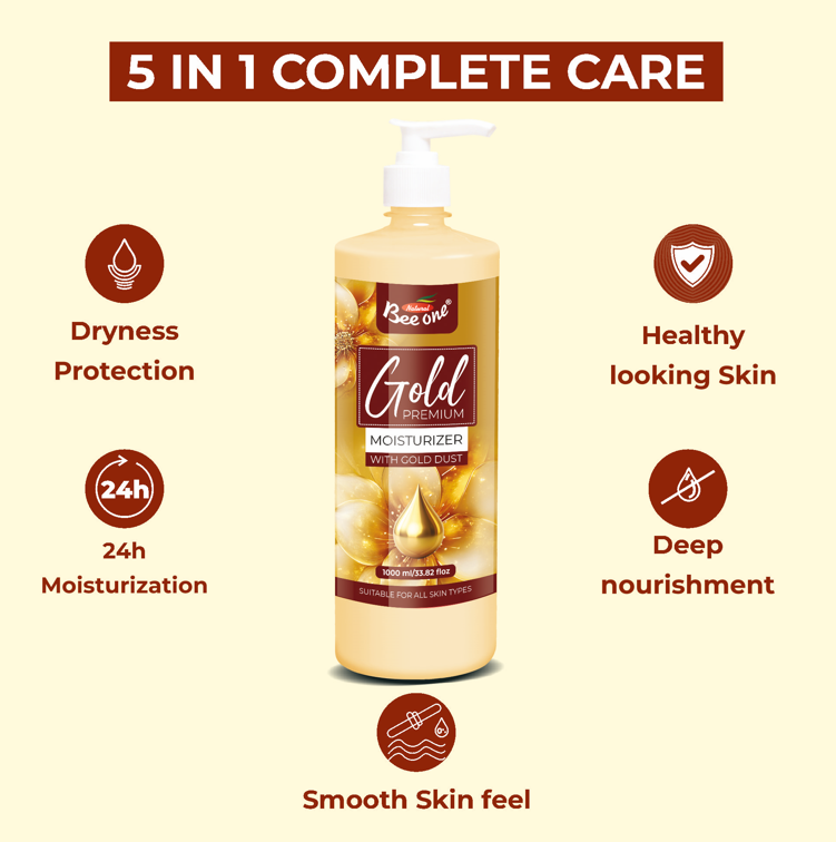 Gold Moisturiser 1000ml