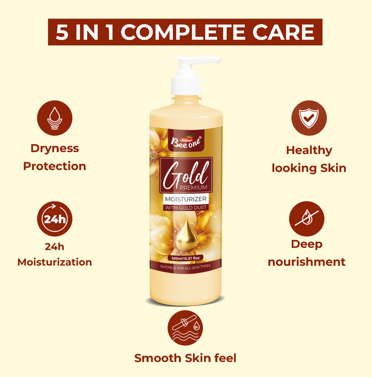 GOLD MOISTURIZER 500 ml