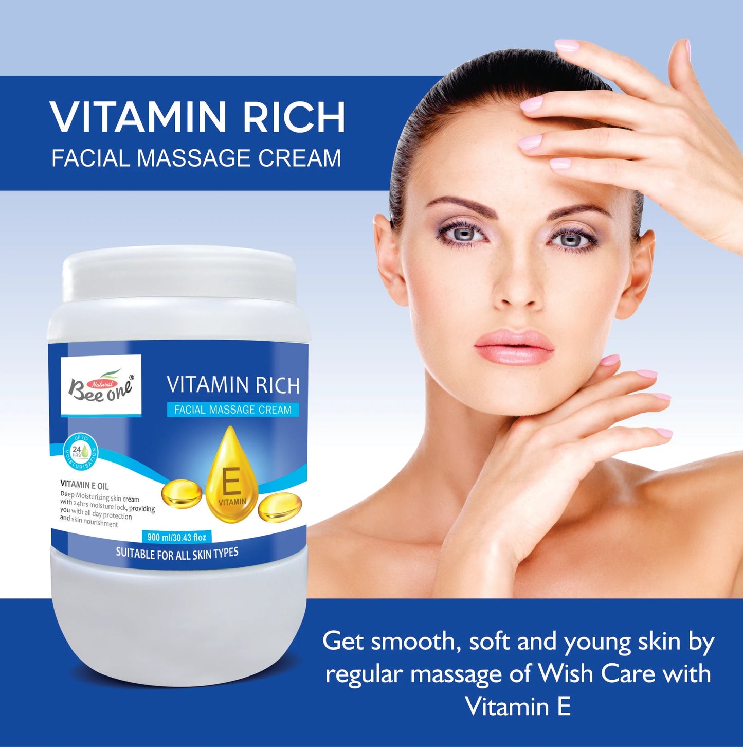 VITAMIN RICH FACIAL MASSAGE CREAM(PACK OF 2)
