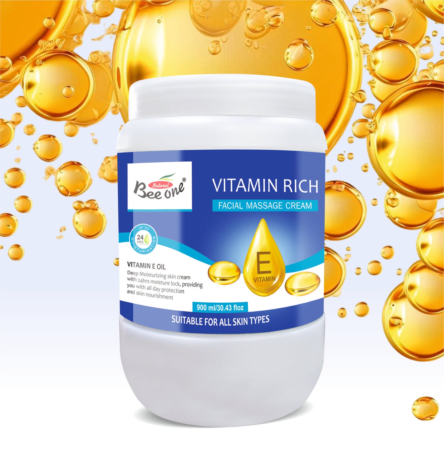 VITAMIN RICH MASSAGE CREAM 900ML