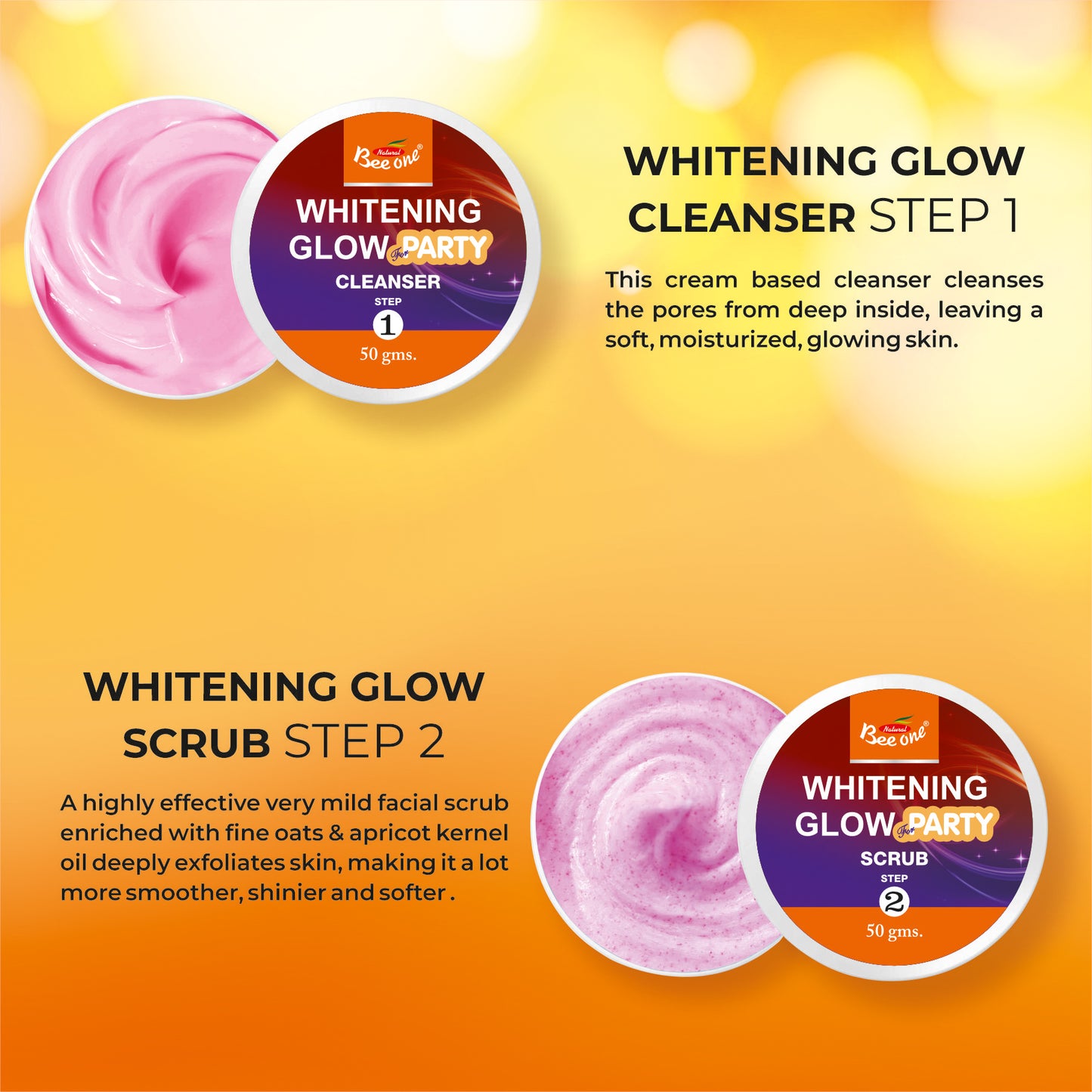 WHITENING GLOW FACIAL KITS 312g