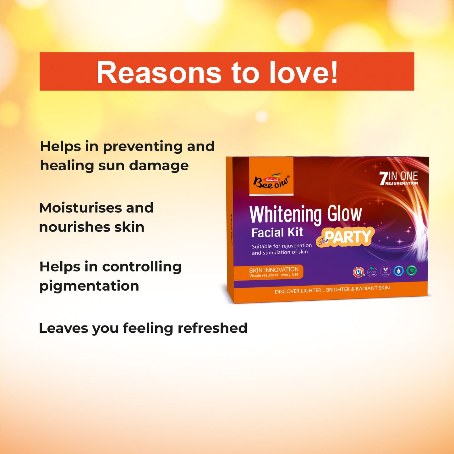 WHITENING GLOW FACIAL KITS 312g