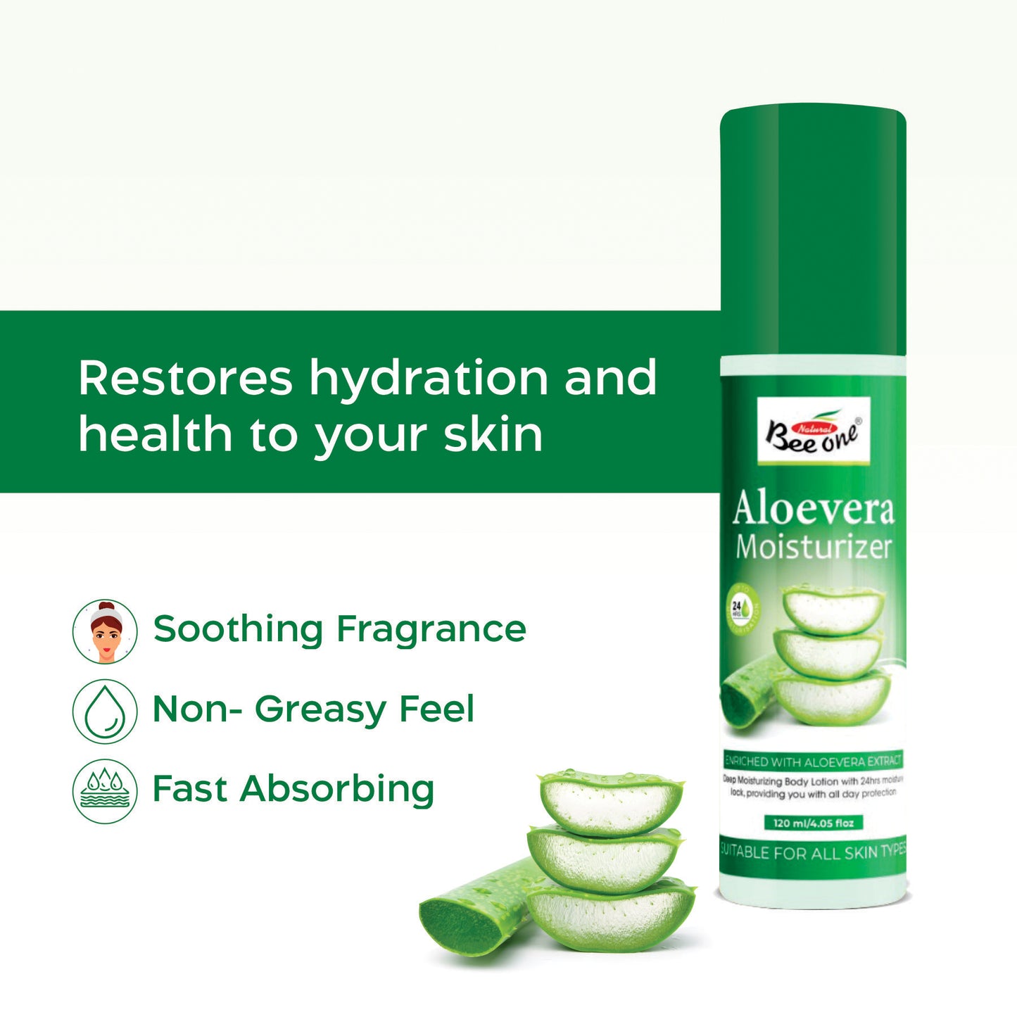 ALOEVERA MOISTURIZER 120ml