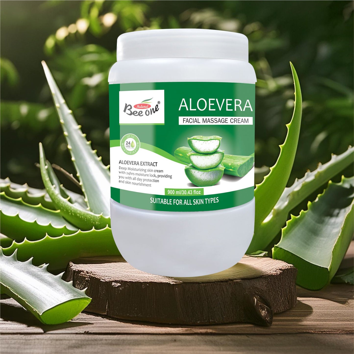 ALOEVERA MASSAGE CREAM 900ML