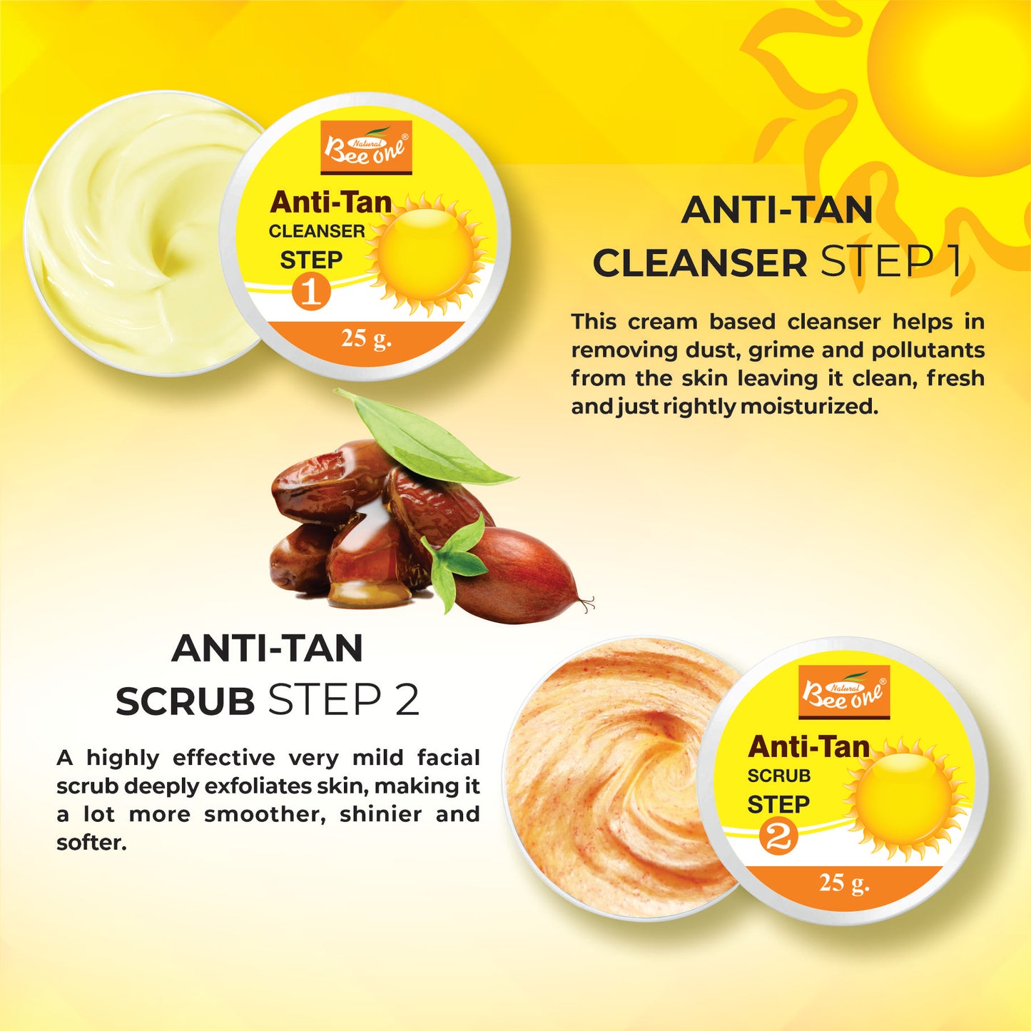 ANTI-TAN FACIAL KIT 125g