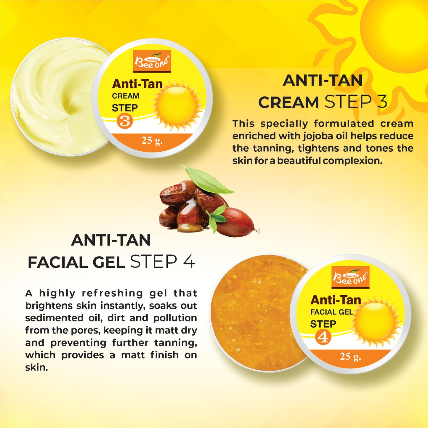 ANTI-TAN FACIAL KIT 125g