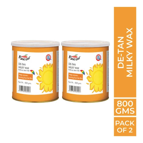 DE-TAN MILKY WAX (Pack of 2)