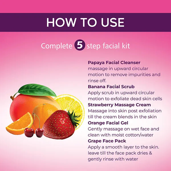 FIVE FRUIT FACIAL KIT 32g